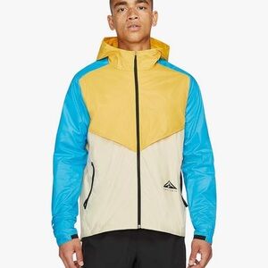 NWT Nike Mens Colorblock Windrunner Packable Jacket Size L